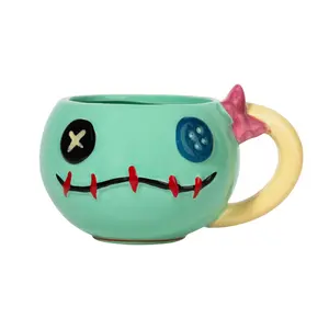 Disney Lilo & Stitch Scrump 3D Sculpted Ceramic Mug | Holds 21 Ounces