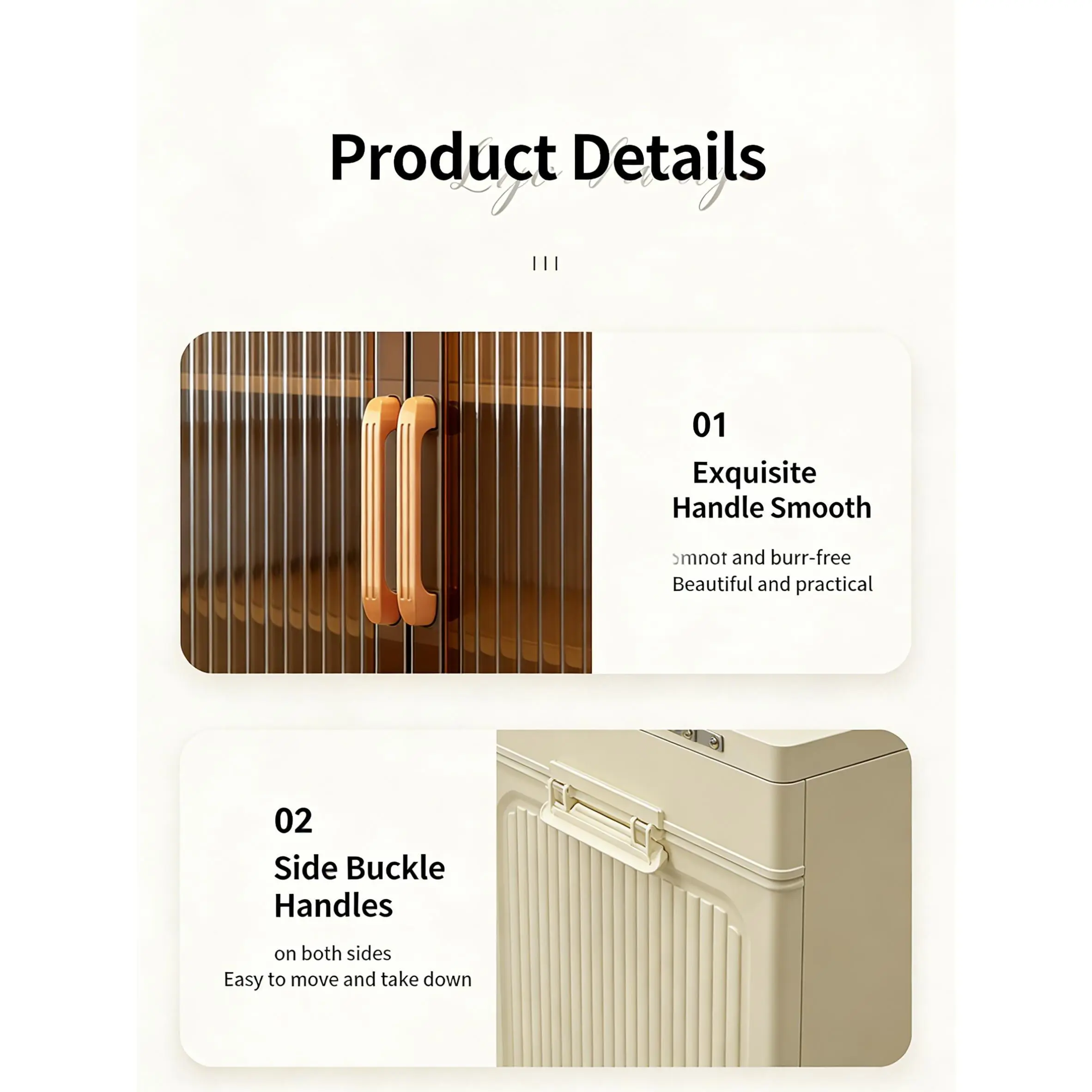 5 Tier Plastic Foldable Organizer with Wheels, Collapsible Stackable Storage Bins for Closet & Bedroom 5 Tier Plastic Foldable Organizer with Wheels, Collapsible Stackable Storage Bins for Closet & Bedroom