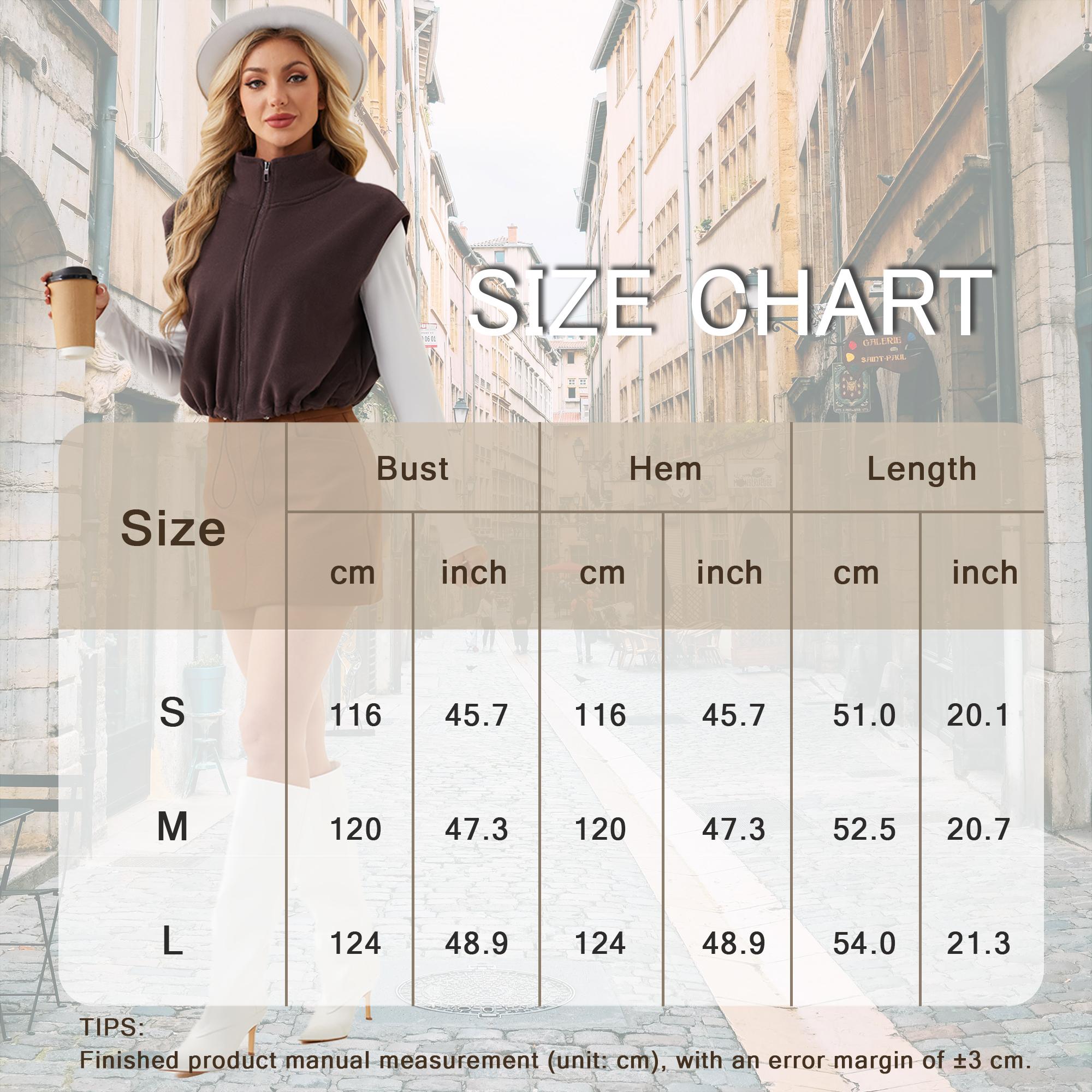 YUCOLEN Women’s Full Zip Fleece Short Vest Warm Winter Sleeveless Sherpa Crop Coat with Stand Collar YUCOLEN Women’s Full Zip Fleece Short Vest Warm Winter Sleeveless Sherpa Crop Coat with Stand Collar