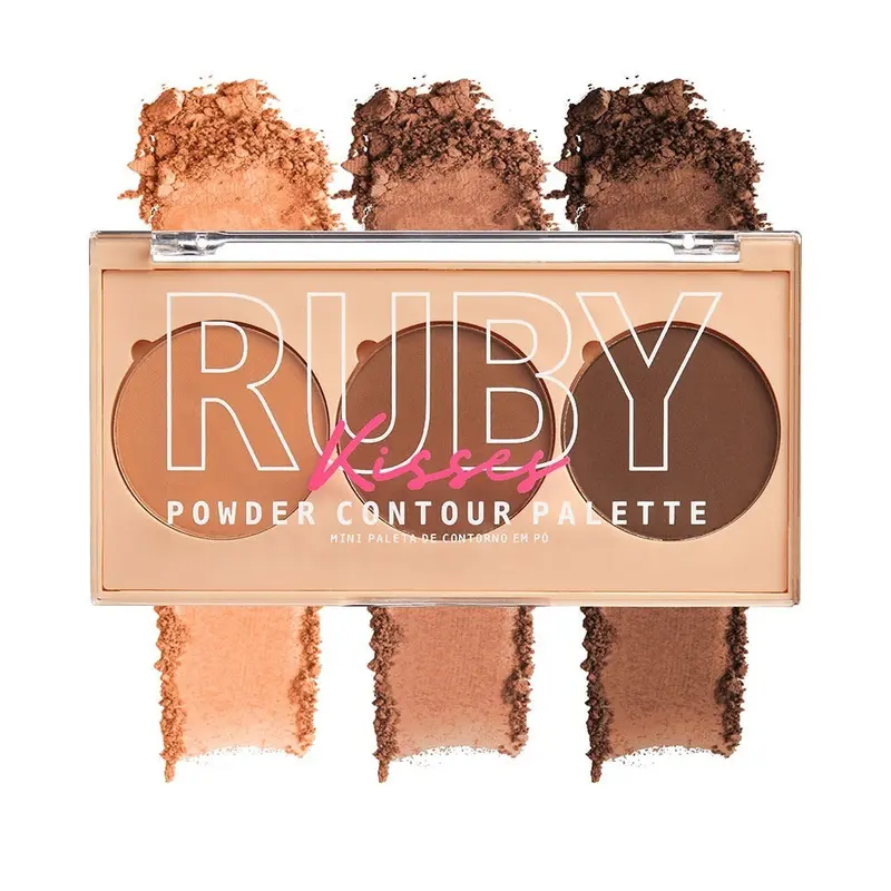 Ruby Kisses Mini Powder Contour Palette