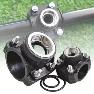 Pe Pipe Three-Way water pipe Quick Connector, No Heating Required, Easy Installation, 25mmx20mm(1/2 ")/40mmx20mm(1/2 ")/25X25(3/4 ")/40X25(3/4 "), Suitable for Home Decor,Leak Repair,hose distributors,Irrigation System ,pipe installation/fittings ﻿