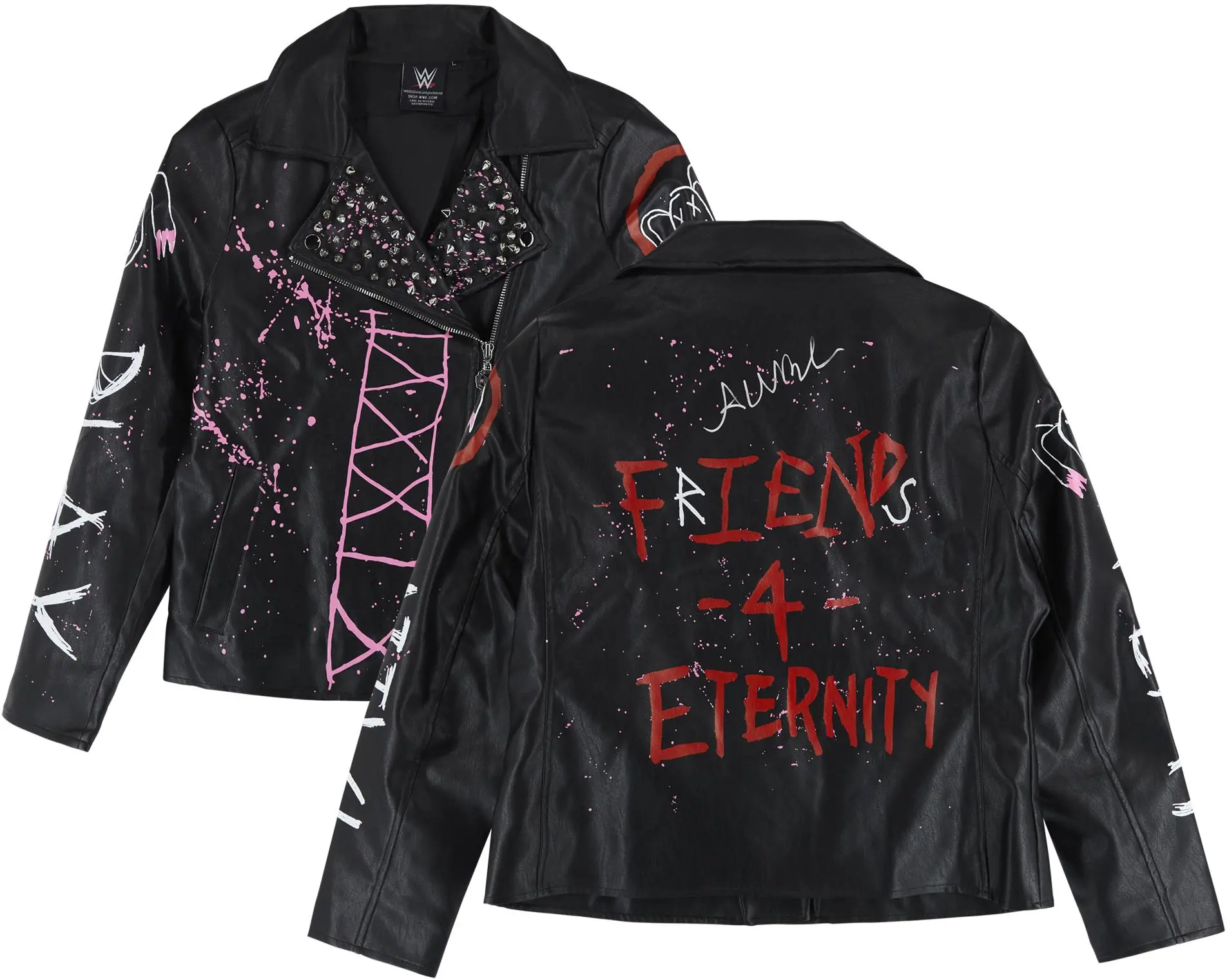 Alexa Bliss WWE Autographed Black Friends 4 Eternity Jacket - Fanatics Authentic Certified