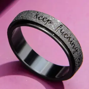 Keep Going Rotating Ring – Stylish Anti-Anxiety Spinner Jewelry for Daily Wear & Valentine's Day Gift