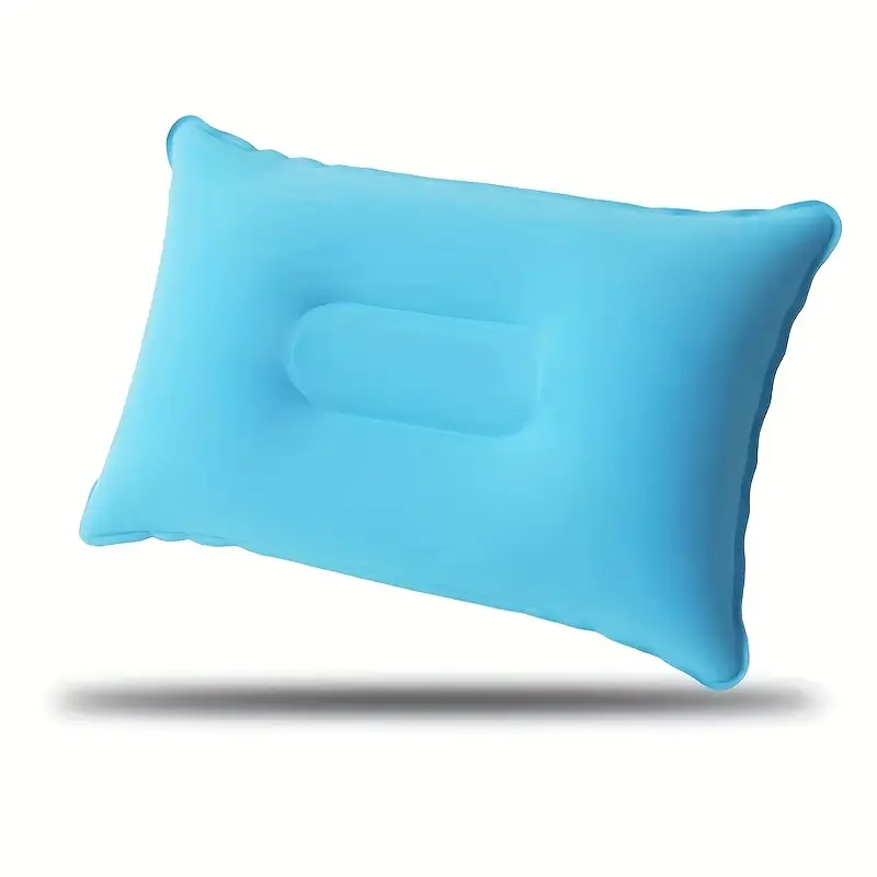 Portable Inflatable Nap Pillow, Outdoor Travel Square Cushion, Small Back Support Pillow, Comfortable Air Pillow for Seating, Portable Design