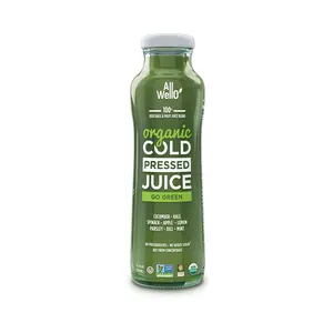 Detox Your Body with Organic Cold-Pressed Go Green Juice -  6 or 12 Pack