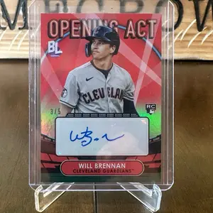 Will Brennan - 2023 Topps Big League Baseball Opening Act Autograph Rookie Card 03/05 #OAA-BRE