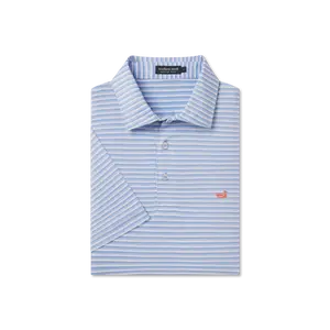 Bermuda Performance Polo - Domingo Stripe