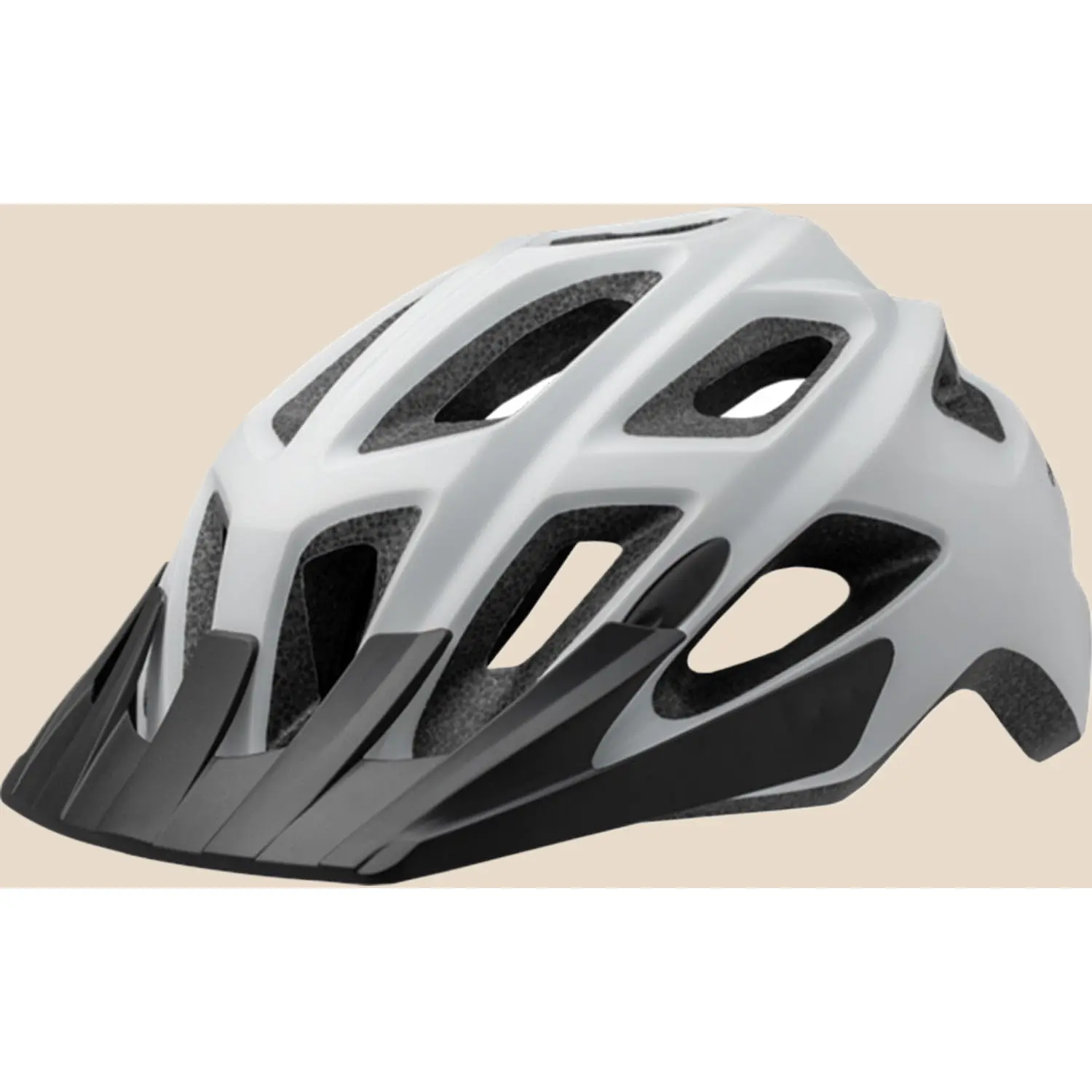Cannondale Trail Unisex In-Mold Polycarbonate Bike Helmet - Lightweight, Low Profile, 59-63 cm (Large/Extra Large), Dial-Fit Micro-Fit Dial, Adjustable Integrated Visor, Secure Buckles, Rugged Comfort for Trail Riding Protection, Durable, Adults, Chinstra