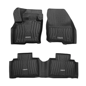 LASFIT All-Weather Car Floor Mats, Cars Accessories, Custom-Fit Interior Liners for 2016-2018 Lincoln MKX / 2019-2021 Lincoln Nautilus