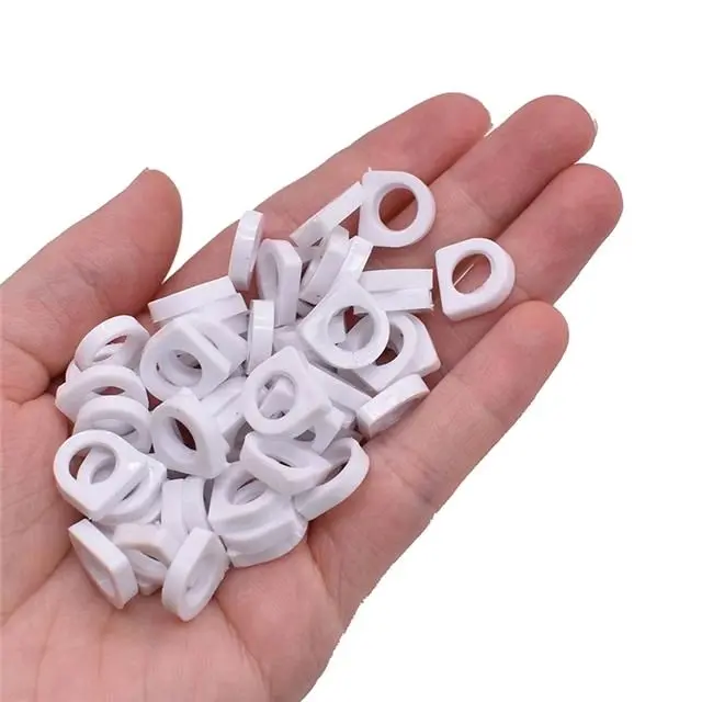 25 piece Straw Topper Blanks for DIY Projects, decorate your straws with bows or other embellishments