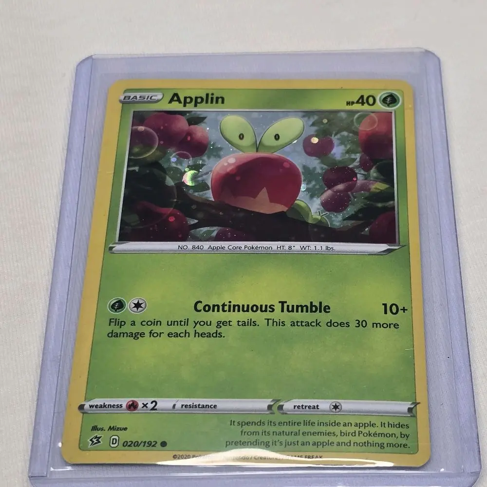 Applin 020/192 Holo Cosmo Raw Card
