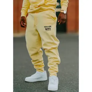 Trust God Unisex Sweatpant (Yellow)