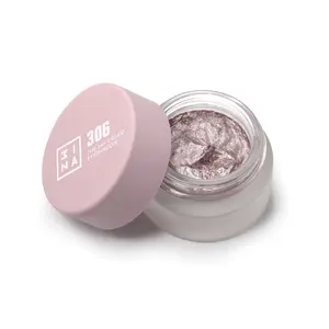 The Cream Eyeshadow - 306 Light Mauve Pink Sparkly by 3INA for Women - 0.10 oz Eye Shadow