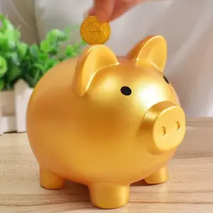 Durable Stylish Animal Piggy Bank - New Creative Plastic Savings Jar, Ideal Gift for Kids Adults & Fun Financial Learning Tool