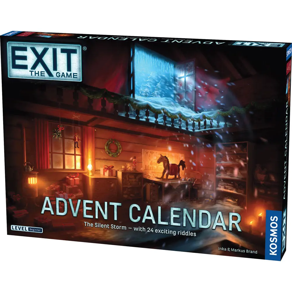 EXIT: Advent Calendar - The Silent Storm, Family Game, Cooperative, Puzzle a Day, Escape
