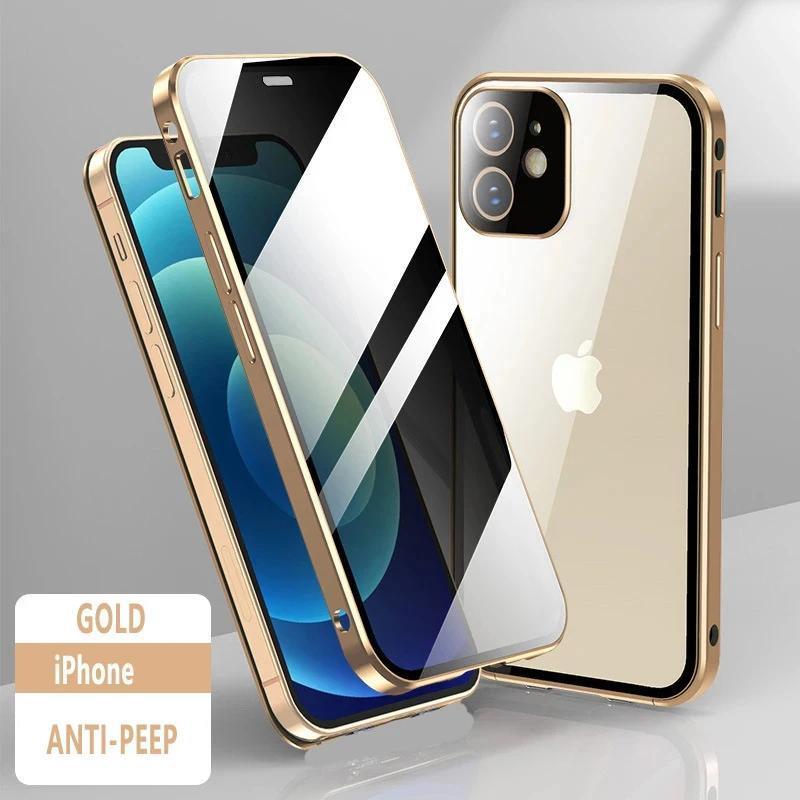 Magnetic Tempered Glass Privacy Phone Case For iphone 11 12 13 14 15 16 17 Pro Max X XR XS Max 360° Magnet Antispy Protect Cover Magnetic Tempered Glass Privacy Phone Case For iphone 11 12 13 14 15 16 17 Pro Max X XR XS Max 360° Magnet Antispy Protect Cover
