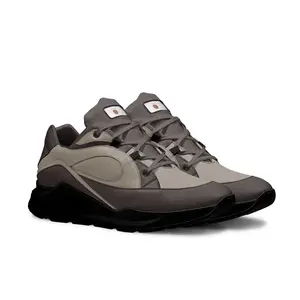 SUGAR CIN BROWN Future Designer Runners  Premium Dark Brown& mouton suede
