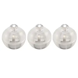 100pcs/lot 100 X Round Led Flash Ball Lamp Balloon Light long standby time for Paper Lantern Balloon Light Party Wedding Decoration White