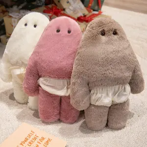 Cute Long Fur Soft Plush Doll Toy, 28cm Pantyhose King Stuffed Animal, Perfect Gift for Friends, Cuddly Stuffed Animal, Multicolor Sofa Pillow and Headrest