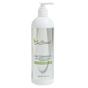 Se-Brazil Cleansing Oil 16oz with Certified Organic Jojoba Oil Moisture Gentle Moisturizer