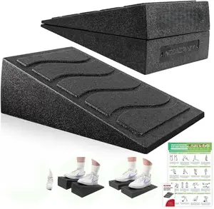 Slant Board for Calf Stretching, 5 Adjustable Angles Incline Board for Squat Wedge, 480 lbs Weight Capacity Calf Stretch Yoga Foam Wedge for Exercise, Squat, Ankle Mobility & Physical Therapy