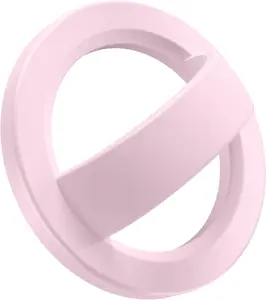 Phone Grip Compatible with MagSafe, Removable  Loop Grip, Phone Ring Holder for  of Phone for  17/16/15/14/13/12 Series, Pastel