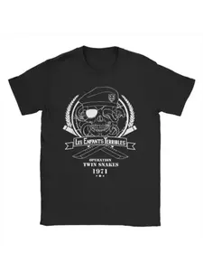 Men Women MGS1 Solid Snake Game T Shirt Metal Gear Tops Funny Short Sleeve O Neck Tees Classic T-Shirts