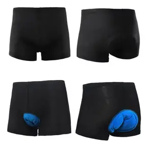 Unisex 3D Shape Gel Padded Cycling Underwear, Breathable Comfortable Panties/Thongs, Suitable for Mountain Biking and Daily Cycling
