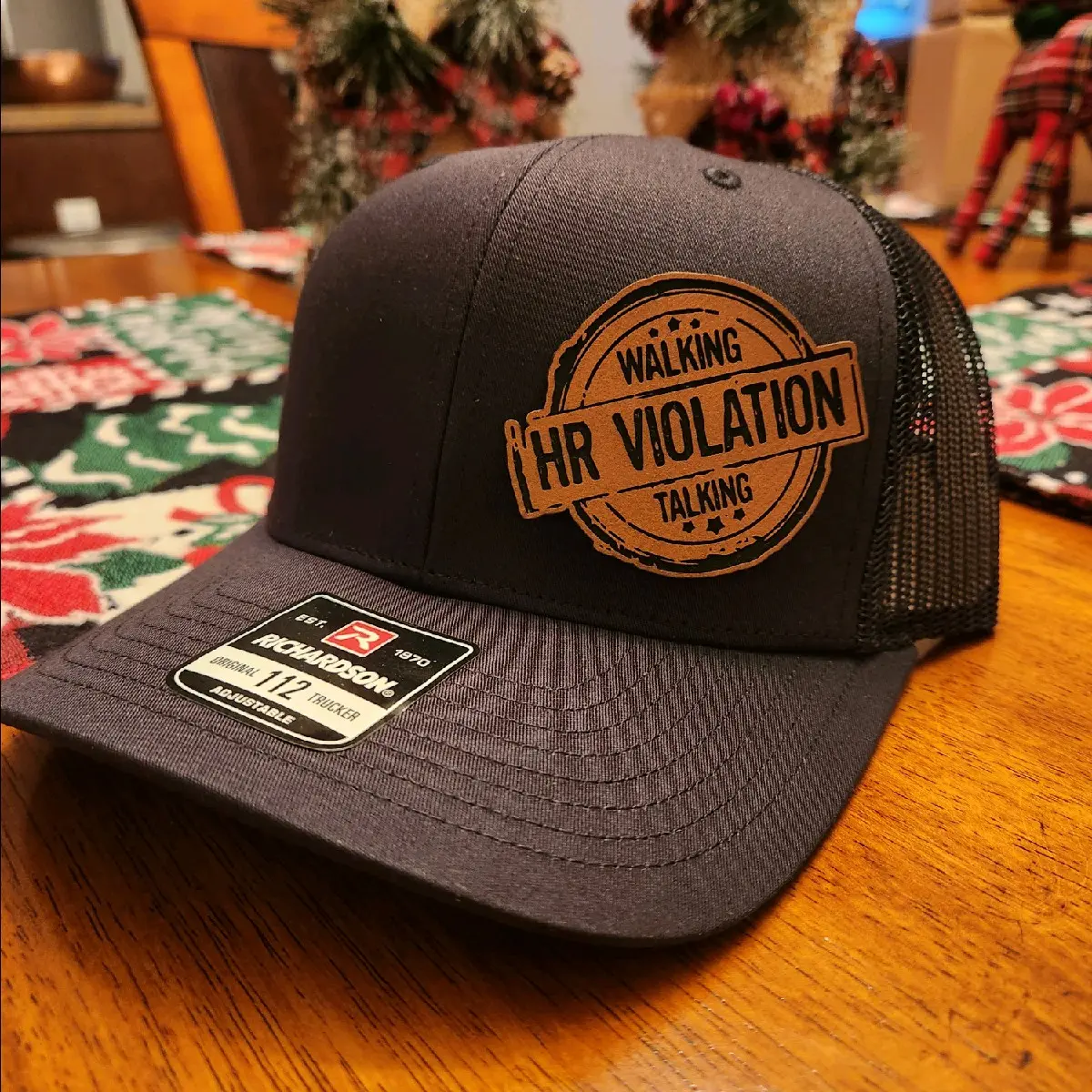 Walking Talking HR Violation - Richardson 112 Trucker Hat - Snapback