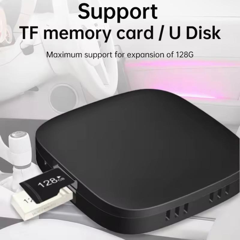 3-in-1 Wireless CarPlay & Android Auto Adapter AI Box, 2GB+32GB, Type-C, Bluetooth 5.4, WiFi