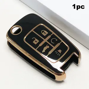 for Chevrolet Car Key Protection Case Car Key Protector Soft Durable Tpu Material 360 Degree Protection for Cruze Aveo Trax Sail Malibu Captiva Opel Vauxhall
