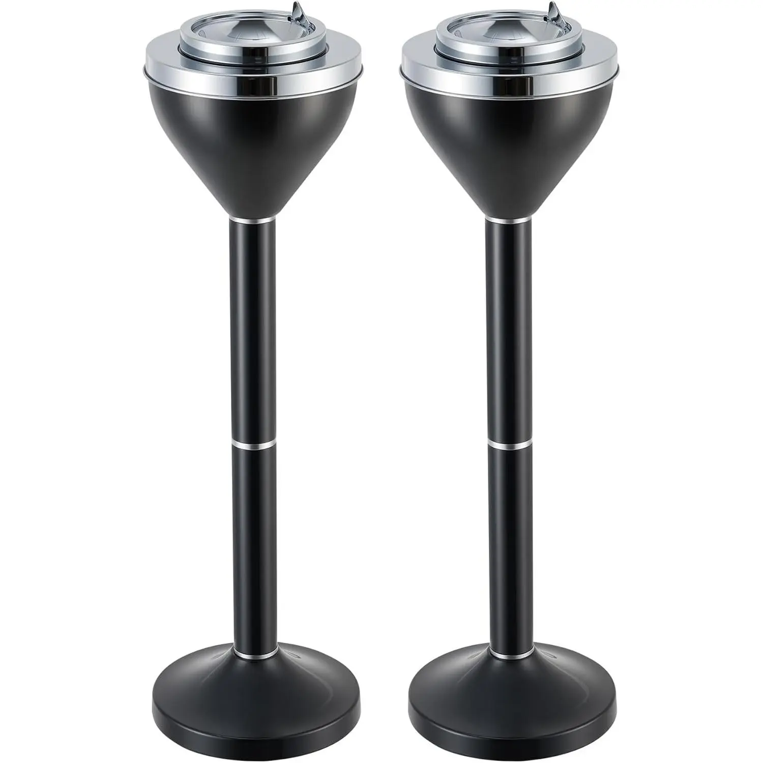 Black with Lid - 2Pack