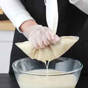 Reusable Nylon Food Filter Bags, 2 Pack Vegetable Juice Filters, Tea Coffee Yogurt Strainers, Kitchen Utensils & Gadgets