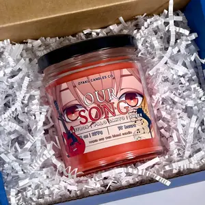 Our Song | BL Given Anime Candle | Vegan Apricot Wax Candle