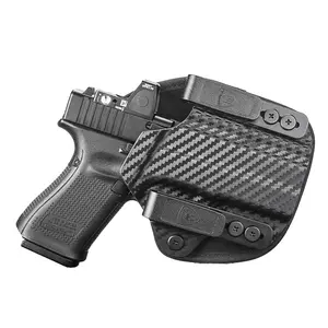 WARRIORLAND Universal Hybrid Carbon Fiber Holster for Men/Women,Fit over 100 Models, Compatible with G17 G19, Glock 17 Gen 6， Glock 45 Gen 6Taurus G2C G3C, Sig P365XL P320, Springfield 1911 XD45, S&W SD9 VE M&P9 M&P Shield