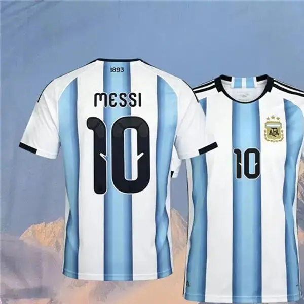 2026 Argentina Team Messi #10 Home Short sleeve Soccer jersey