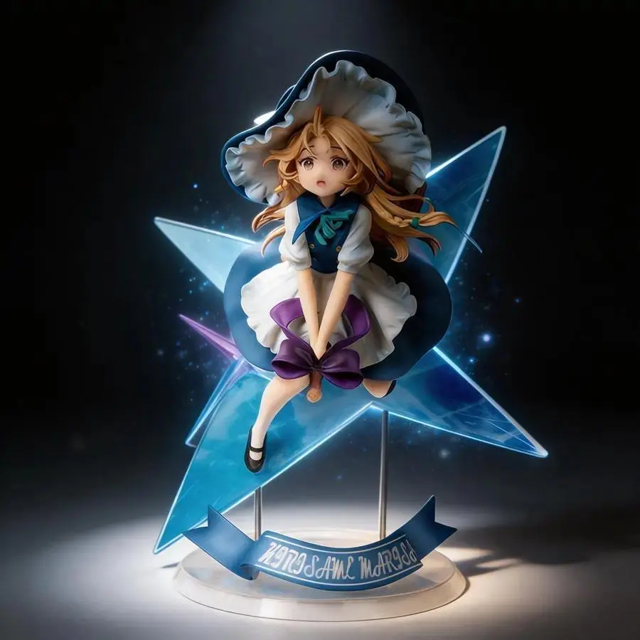 Touhou Project Kirisame Marisa 27cm Anime Figure Model High Quality Detailed Craftsmanship Anime Collection