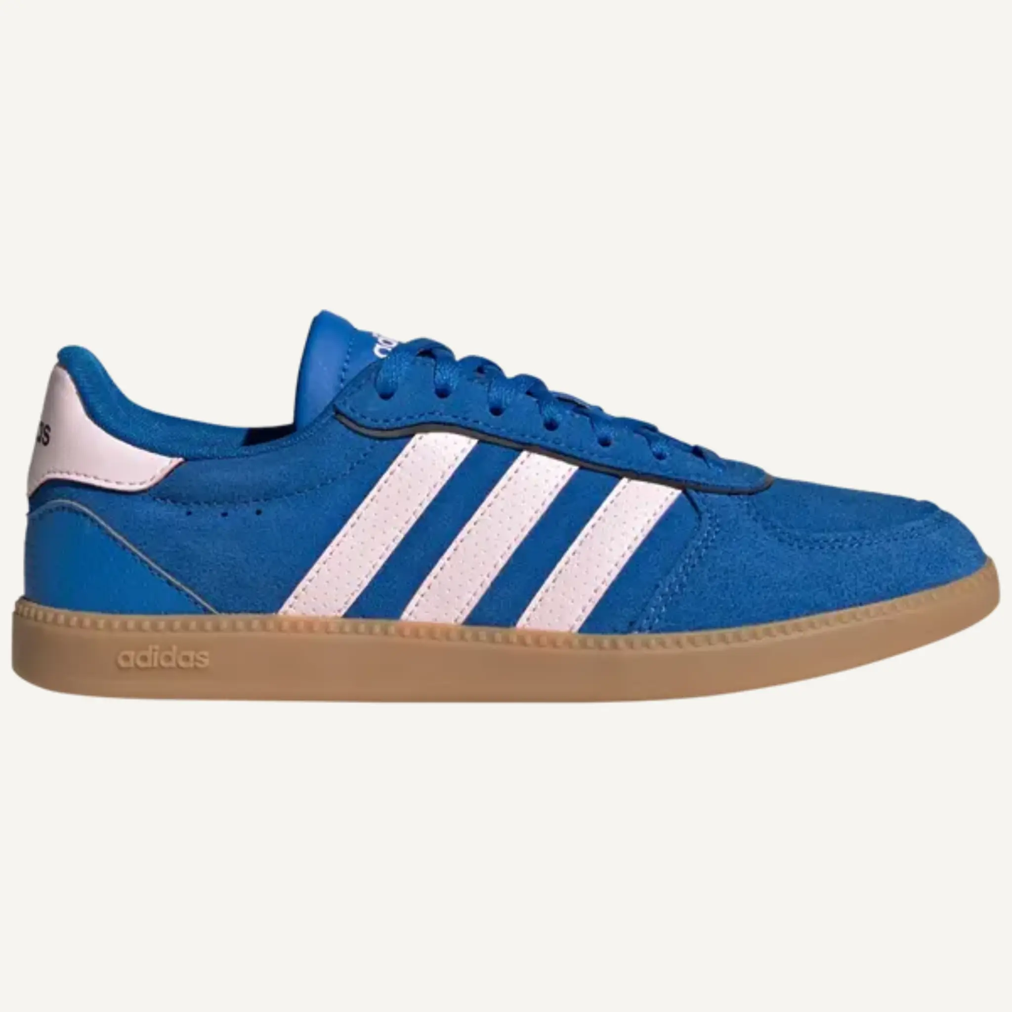 Adidas Women's Blue/Pink Breaknet Sleek Sneakers, JH6901