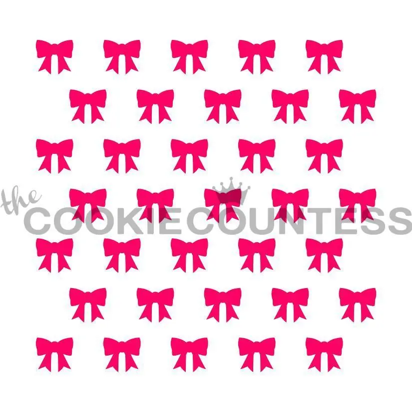 LITTLE BOWS STENCIL
