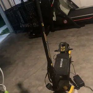 EOEOTWO,  adult off-road electric scooter, 1200W motor fast electric scooter, top speed of 28 MPH, range of 20 miles, 11-inch off-road tires, maximum load of 330 pounds, front and rear shock absorption, folding