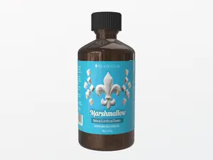 Fleur De Flavor Marshmallow Flavor Emulsion – Sweet, Fluffy Vanilla Marshmallow Flavor for Baking, Buttercream & Beverages (4 oz)
