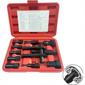 10-piece motorcycle bearing puller set, blind hole bearing puller remover, wheel bearing removal tool, heavy-duty 8-25mm wheel tool set