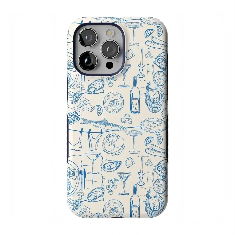 Casely iPhone 14 Pro Case | Dolce Vita | Amalfi Aperitivo | Bold Protective Design | Compatible with MagSafe