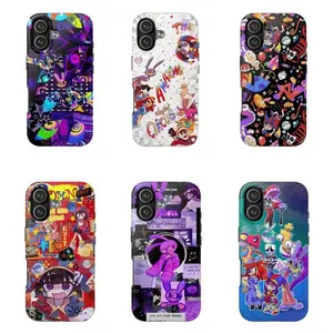 The Amazing Digital Circus TADC Phone Case, Horror Aesthetic Cover, Compatible with iPhone 11-17 Pro Max/Plus and Samsung Galaxy S23-25