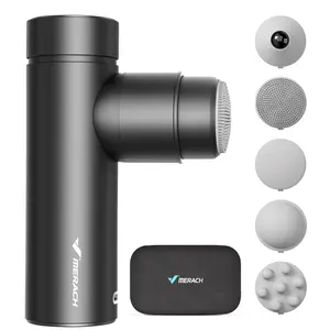 MERACH Portable Handheld Fascia Massage Machine, Body Care Mini Muscle Massager, Ideal for Thoughtful Gifts Brush Adjustable