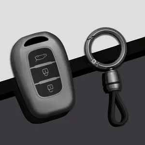 3 Buttons for Renault Duster Dacia Scenic Master Megane, Tpu Car Key Cover Case, Shell Holder Keychain Accessories, Collectible Keychains