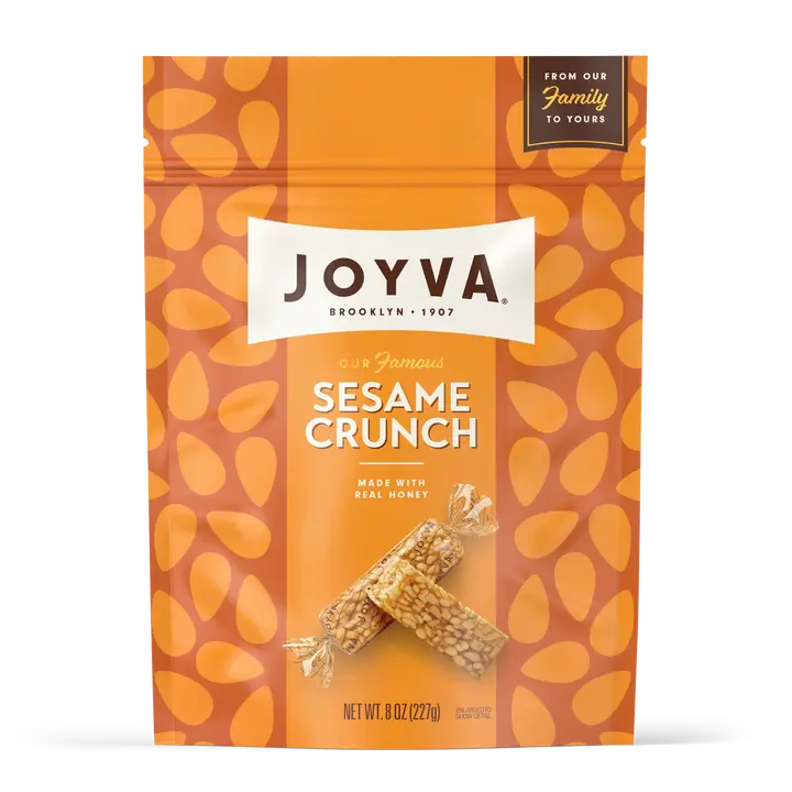 Joyva Sesame Honey Crunch 20lb Bulk | Crunchy Sesame Seed Candy with Honey | Bulk Candy