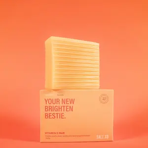 Salt.Xo Tumeric Body + Face Bar with Lemon Juice and Aloe for Blemish Improvement - Skincare