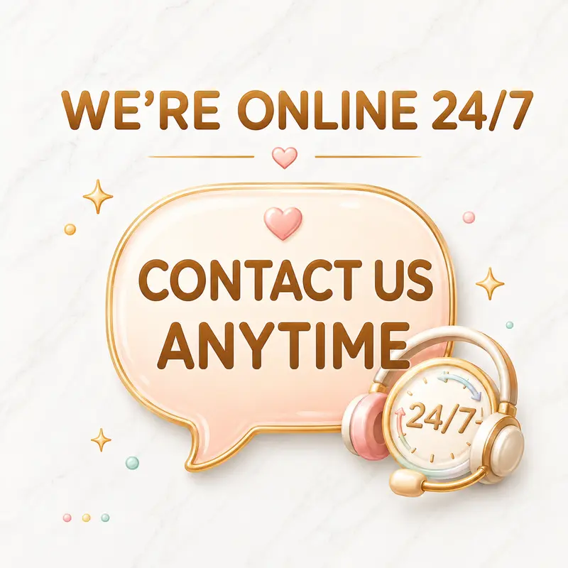 Thank you for your purchase. We offer 24-hour service.