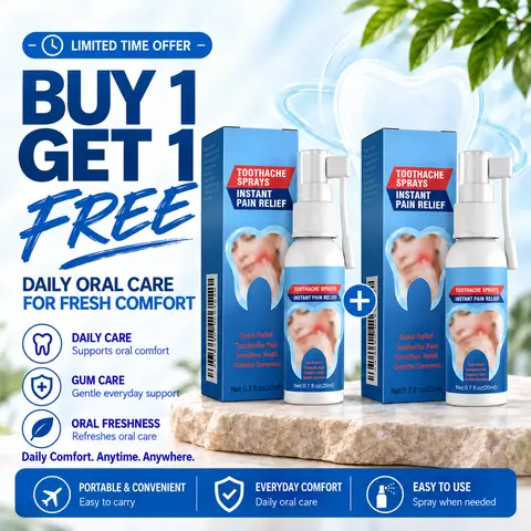 【Limited-time flash sale】Oral Care Spray –Preventing tooth sensitivity，Relieve swollen and inflamed gums，Relieve tooth decay， Gentle Formula for Daily Use